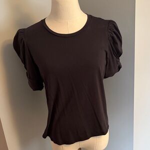 Summersalt Black Short Sleeve Top